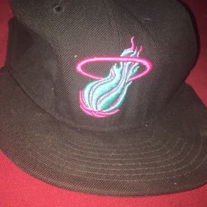New era pink and green flatbill
